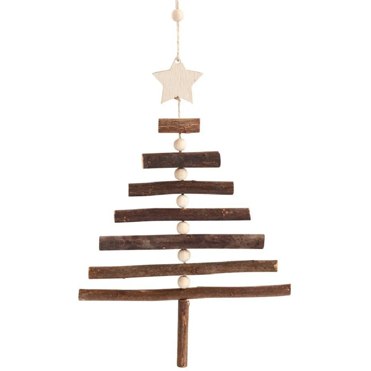 Gifi Décoration à suspendre de Noël sapin naturelle^ Décoration Sapin