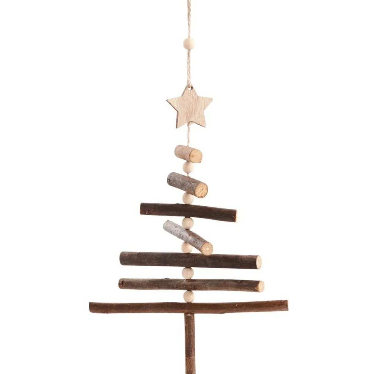 Gifi Décoration à suspendre de Noël sapin naturelle^ Décoration Sapin