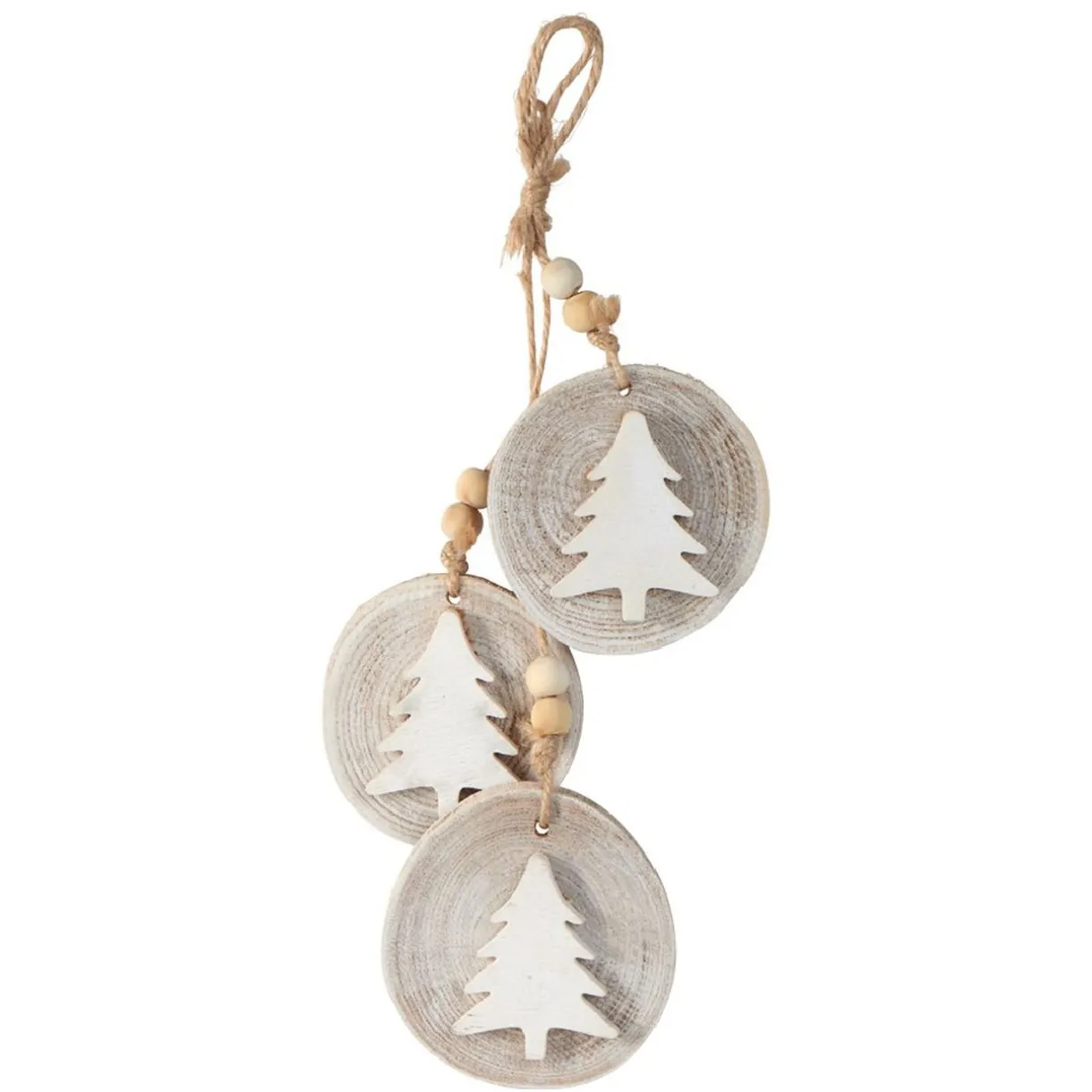 Gifi Décoration boule de Noël motif sapin^ Décoration Sapin