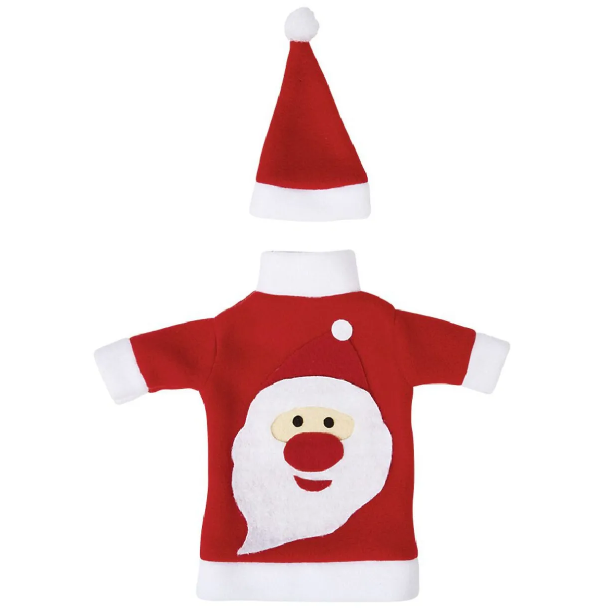 Clearance Gifi Décoration bouteille Noël Rouge