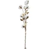 Gifi Décoration branche de coton lumineuse 10 LED blanc chaud H70 cm^ Décoration Extérieure De Noël