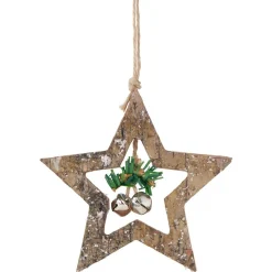 Gifi Décoration de Noël avec grelots à suspendre^ Décoration Sapin