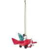 Gifi Décoration de Noël avion à suspendre^ Décoration Sapin