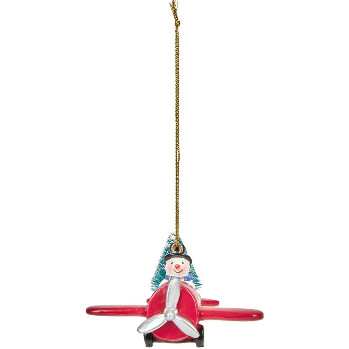 Gifi Décoration de Noël avion à suspendre^ Décoration Sapin