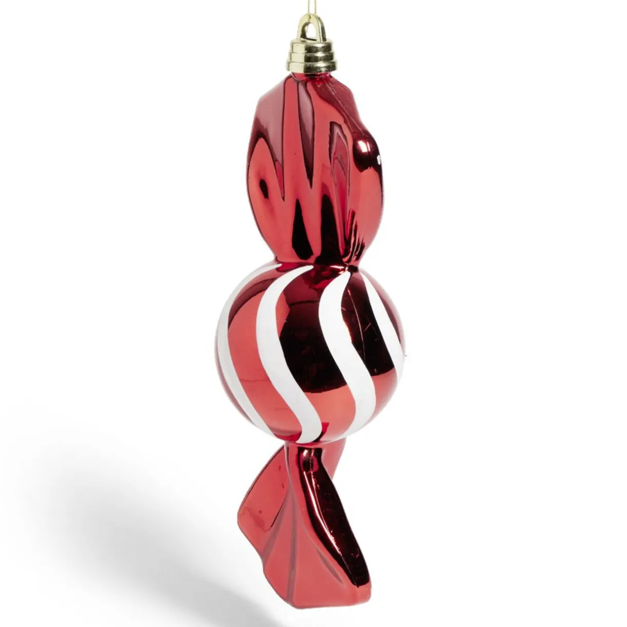 New Gifi Décoration de Noël bonbon forme XL à suspendre H60cm - 2 coloris