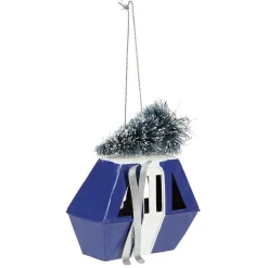 Gifi Décoration de Noël cabine à suspendre^ Décoration Sapin