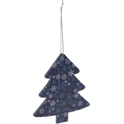 Best Gifi Décoration de Noël en bois à suspendre L10x10 cm