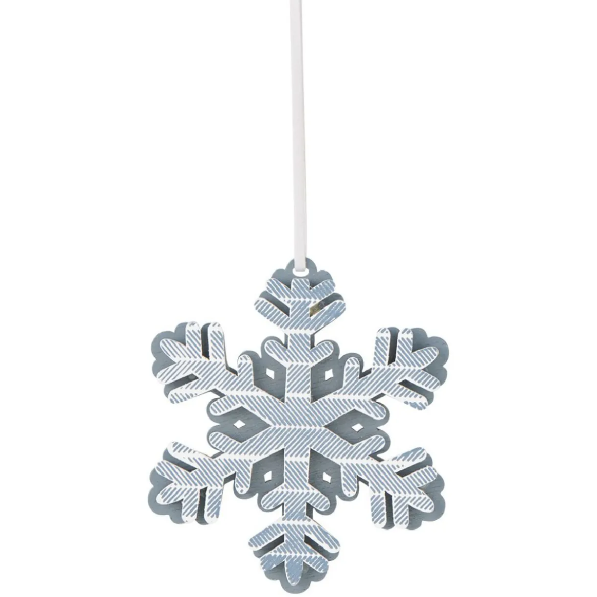 Gifi Décoration de Noël flocon de neige à suspendre^ Décoration Sapin