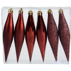 Gifi Décoration de Noël goutte à suspendre x6^ Décoration Sapin