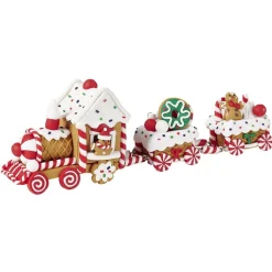 Gifi Décoration de Noël petit train pain d'épice à poser^ Décoration Intérieure De Noël