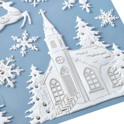 Gifi Décoration de Noël stickers 3D pour fenêtre^ Décoration De Fenêtre