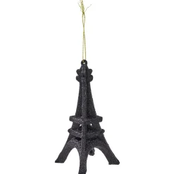 Gifi Décoration de Noël Tour Eiffel à suspendre en résine 2 modèles^ Décoration Sapin