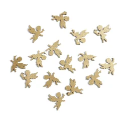 Clearance Gifi Décoration de table en papier doré motif Noël 100 pièces