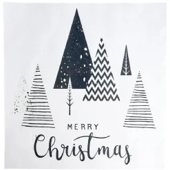 Gifi Décoration fenêtre électrostatique Noël forêt Merry Christmas^ Décoration De Fenêtre