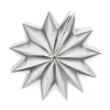 Sale Gifi Décoration forme étoile 3D argentée à déplier