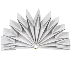 Sale Gifi Décoration forme étoile 3D argentée à déplier