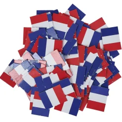 Outlet Gifi Décoration fête de rugby bleu blanc rouge