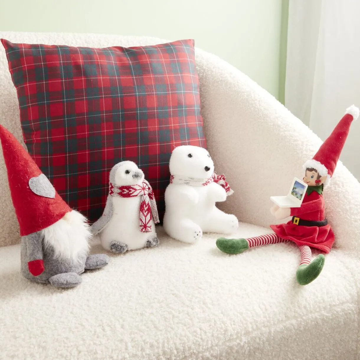 Gifi Décoration gnôme de Noël en feutre^ Décoration Intérieure De Noël