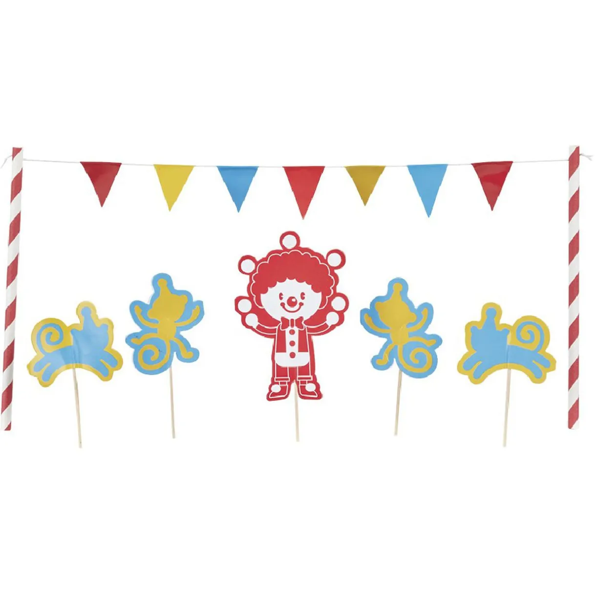 New Gifi Décoration gâteau forme Circus