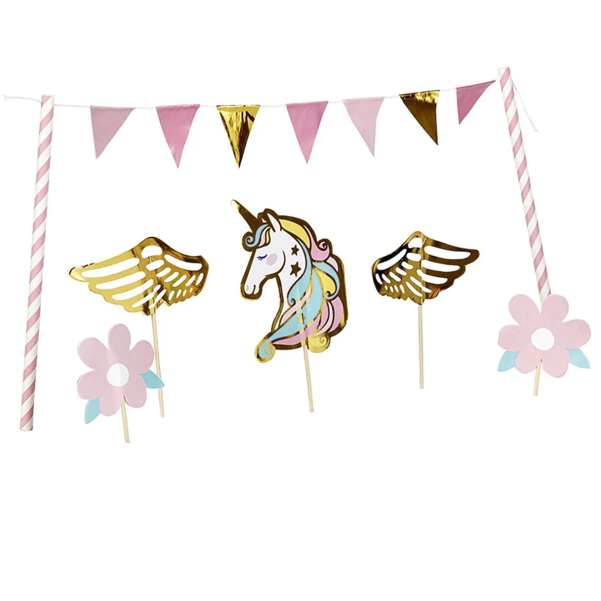 Best Gifi Décoration gâteau forme Licorne