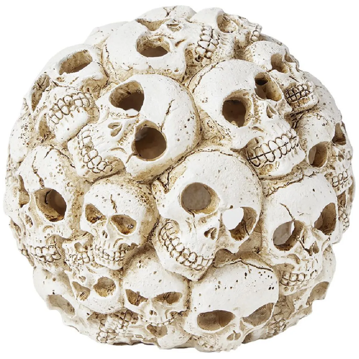 Outlet Gifi Décoration Halloween boule squelette LED