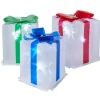 Gifi Décoration électrique en forme de cadeau 36 LED Ø18 cm x3^ Décoration Extérieure De Noël