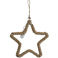 Gifi Décoration lumineuse à suspendre corde 15 LED^ Décoration Extérieure De Noël