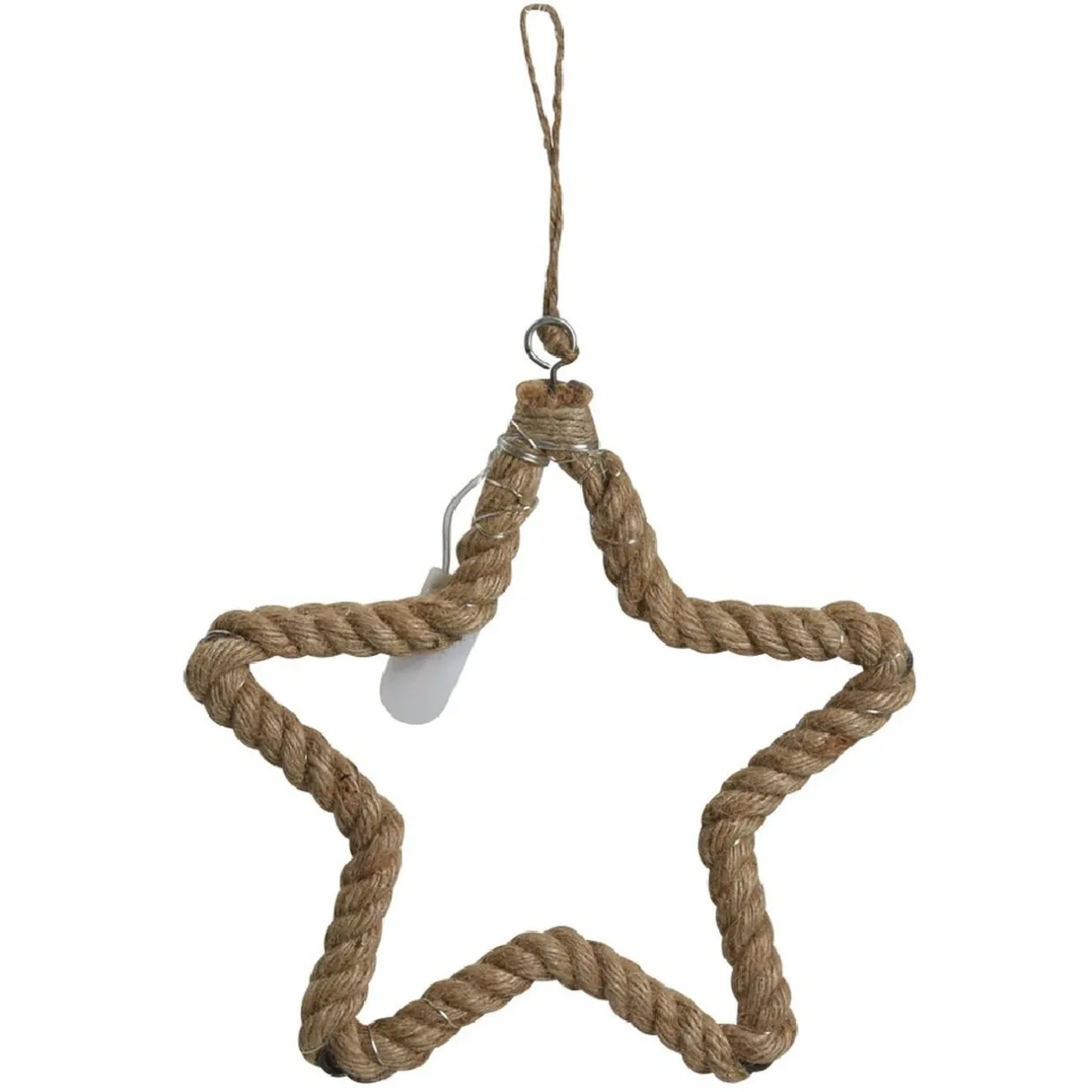 Gifi Décoration lumineuse à suspendre corde 15 LED^ Décoration Extérieure De Noël