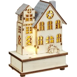 Gifi Décoration lumineuse, bois^ Décoration Intérieure De Noël