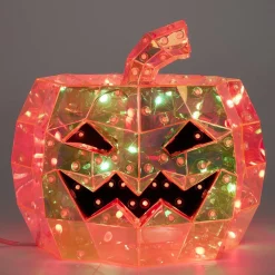 Gifi Décoration lumineuse Halloween LED USB tête de citrouille Ø20xH17cm^ Décoration Intérieure De Noël
