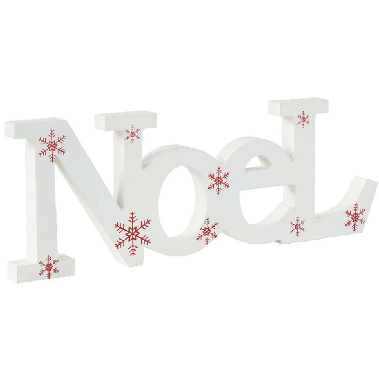 Gifi Décoration NOEL à poser blanche^ Décoration Intérieure De Noël