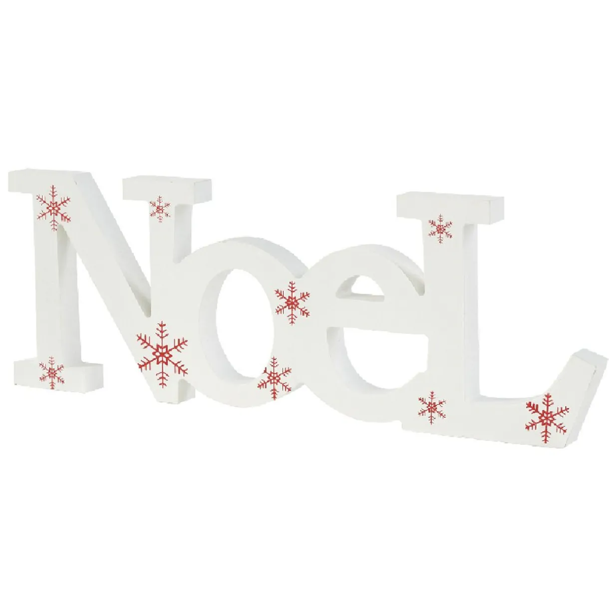 Gifi Décoration NOEL à poser blanche^ Décoration Intérieure De Noël