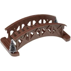 Gifi Décoration pont et sapin pour village de Noël^ Décoration Intérieure De Noël