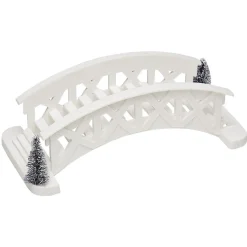 Gifi Décoration pont et sapin pour village de Noël^ Décoration Intérieure De Noël