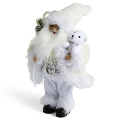 Sale Gifi Décoration Père Noël à poser blanc H30cm