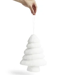 Gifi Décoration sapin de Noël blanc^ Décoration Intérieure De Noël