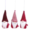 Gifi Décoration sapin de Noël gnome x3 à suspendre - 3 modèles^ Décoration Sapin