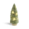 Gifi Décoration sapin vert lumineux LED blanc chaud H24cm à piles^ Décoration Intérieure De Noël