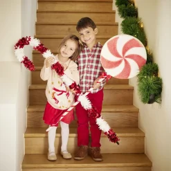 Gifi Décoration sucette XXL 110cm^ Décoration Extérieure De Noël