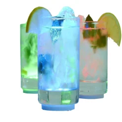 Outlet Gifi Dessous de verre lumineux à LED