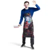 Sale Gifi Déguisement adulte tablier clown Halloween taille unique