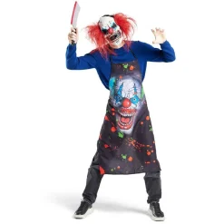 Sale Gifi Déguisement adulte tablier clown Halloween taille unique