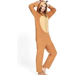 Best Gifi Déguisement combinaison renne Onesie S/M
