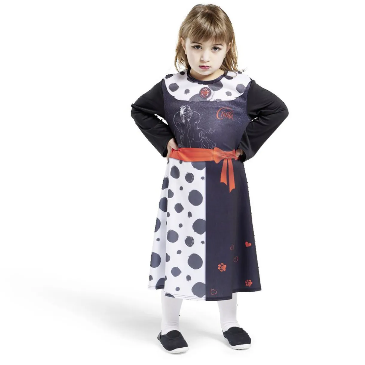 Clearance Gifi Déguisement enfant Cruella robe 5/6 ans
