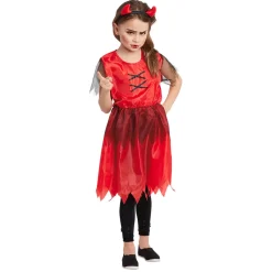 Clearance Gifi Déguisement enfant diablesse Halloween 7/10 ans