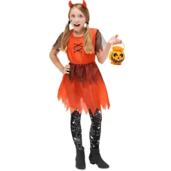 Clearance Gifi Déguisement enfant diablesse Halloween 7/10 ans