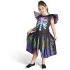 Clearance Gifi Déguisement enfant fée squelette robe et ailes multicolore 7/10ans