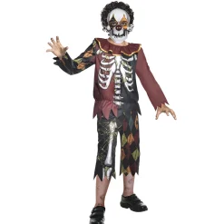 Best Gifi Déguisement enfant Halloween clown squelette 11/14 ans