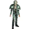 Clearance Gifi Déguisement enfant Halloween dragon squelette vert 11/14 ans