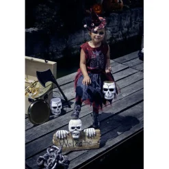 Sale Gifi Déguisement enfant Halloween pirate robe 4/6 ans